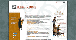 Desktop Screenshot of anonymus.qc.ca